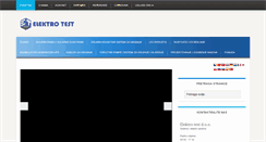 Desktop Screenshot of elektro-test.ba
